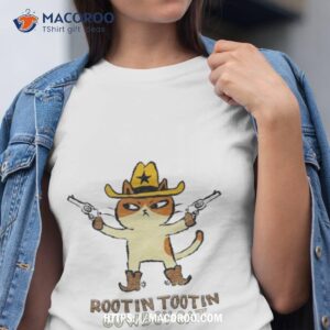 Rootin Tootin Cowboy Cat Shirt