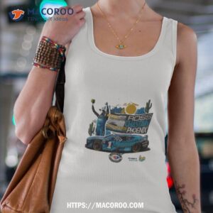 Ross Chastain Checkered Flag Sports Gray 2023 Nascar Cup Series Championship Race Winner Tank Top 4