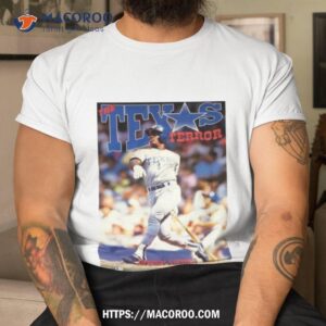 Ruben Sierra Texas Terror Texas Rangers Mlb Action Poster Tshirt
