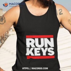 run keys shirt tank top 3