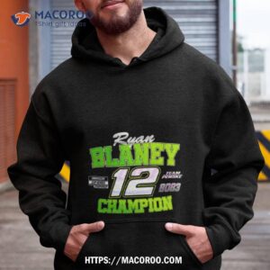 Ryan Blaney 2023 Nascar Cup Series Champion T Shirt 1 Ryan Blaney 2023 Nascar Cup Series Champion Hoodie