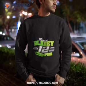 Ryan Blaney 2023 Nascar Cup Series Champion T Shirt 2 Ryan Blaney 2023 Nascar Cup Series Champion Sweatshirt