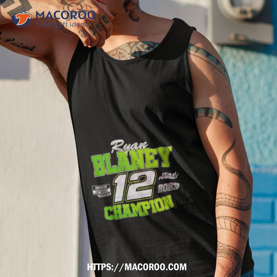 Ryan Blaney 2023 Nascar Cup Series Champion T Shirt Ryan Blaney 2023 Nascar Cup Series Champion T Shirt