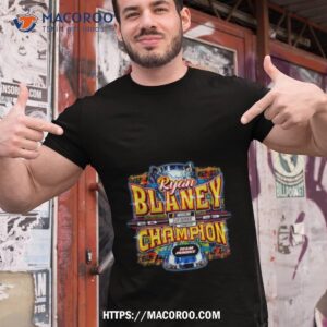 Ryan Blaney 2023 Nascar Cup Series Champion Tshirt 1