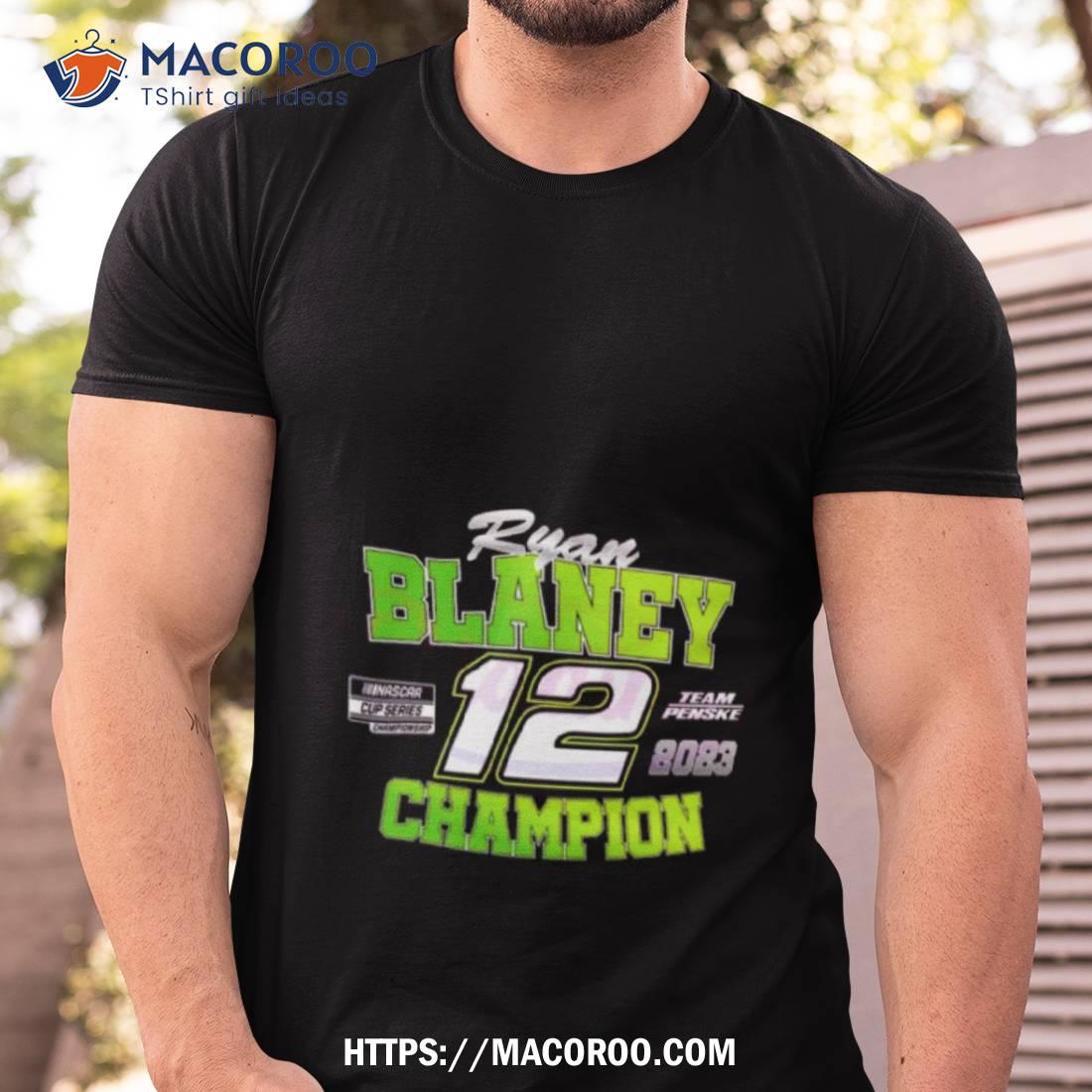 Ryan Blaney 2023 Nascar Cup Series Champion T Shirt Ryan Blaney 2023 Nascar Cup Series Champion T Shirt