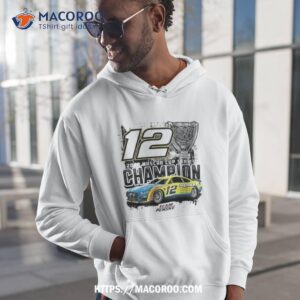 Ryan Blaney Team Penske 2023 Nascar Cup Series Champion Car T Shirt