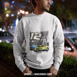 Ryan Blaney Team Penske 2023 Nascar Cup Series Champion Car Sweatshirt