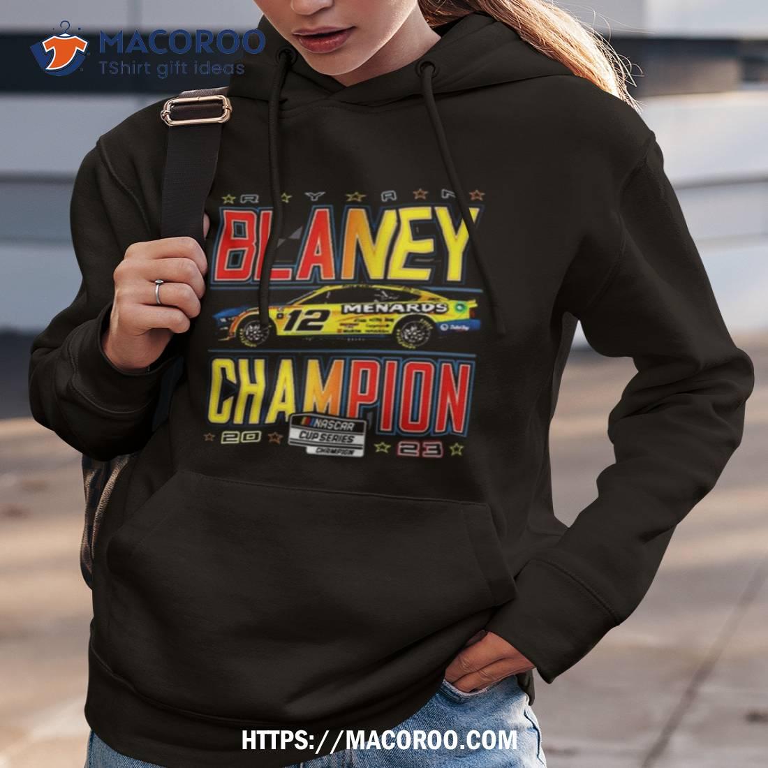 Ryan Blaney Team Penske Champion Nascar Cup Series Champion 2023 T Shirt Ryan Blaney Team Penske Champion Nascar Cup Series Champion 2023 T Shirt
