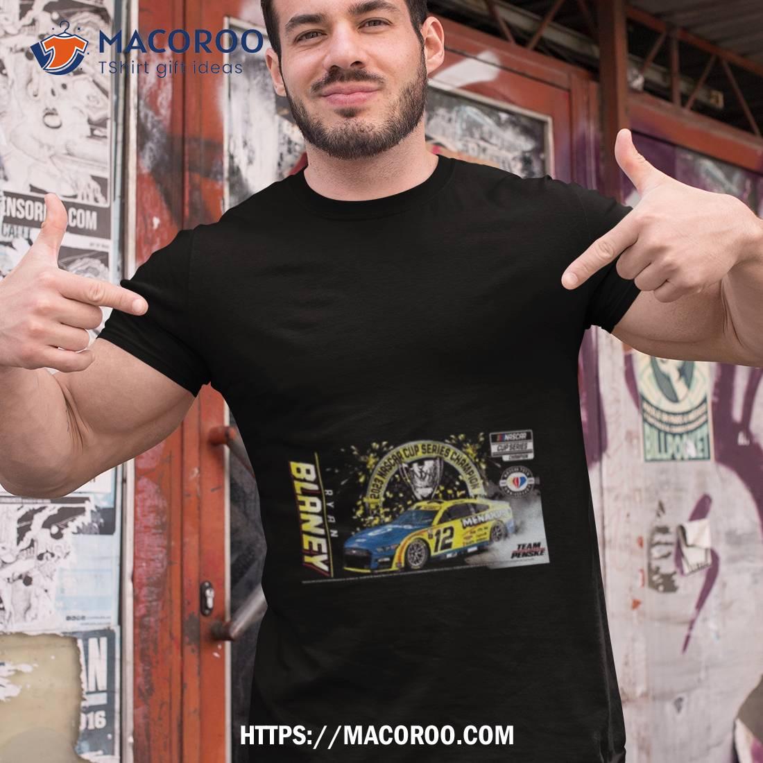 Ryan Blaney Wincraft 2023 Nascar Cup Series Champion Locker Room T Shirt Ryan Blaney Wincraft 2023 Nascar Cup Series Champion Locker Room T Shirt