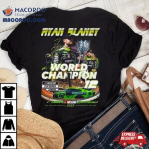 Ryan Blaney World Champion Nascar Cup Series Signature Tshirt