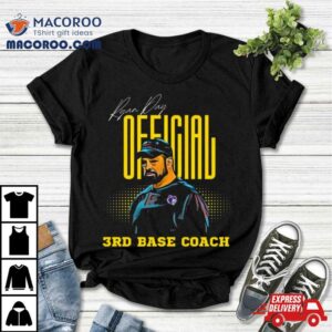 Ryan Day Official Rd Base Coach Tshirt