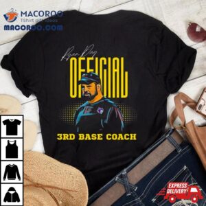 Ryan Day Official Rd Base Coach Tshirt