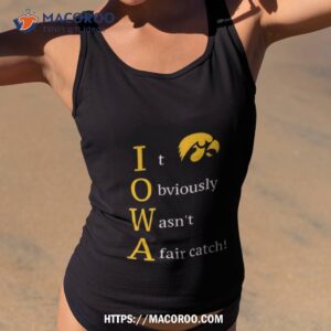 Ryan Donahue It Obviously Wasn’t A Fair Catch T Shirt Ryan Donahue It Obviously Wasn’t A Fair Catch T Shirt