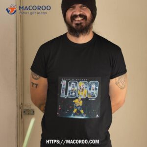 Ryan O’reilly 1000 Nhl Games Congratulations Shirt