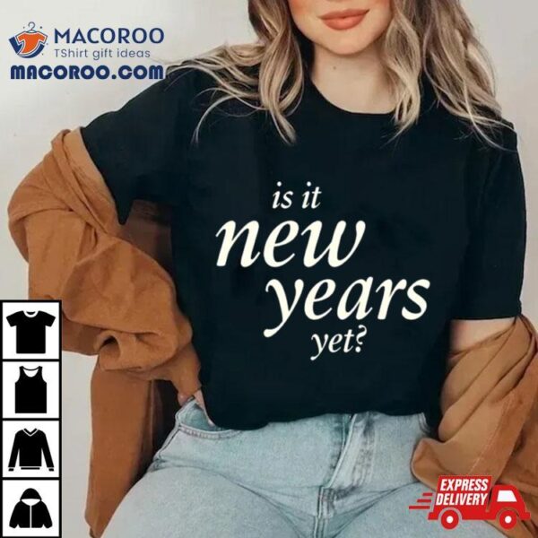 Sabrina Carpenter Updates Is It New Years Yet Black Sweatshirt