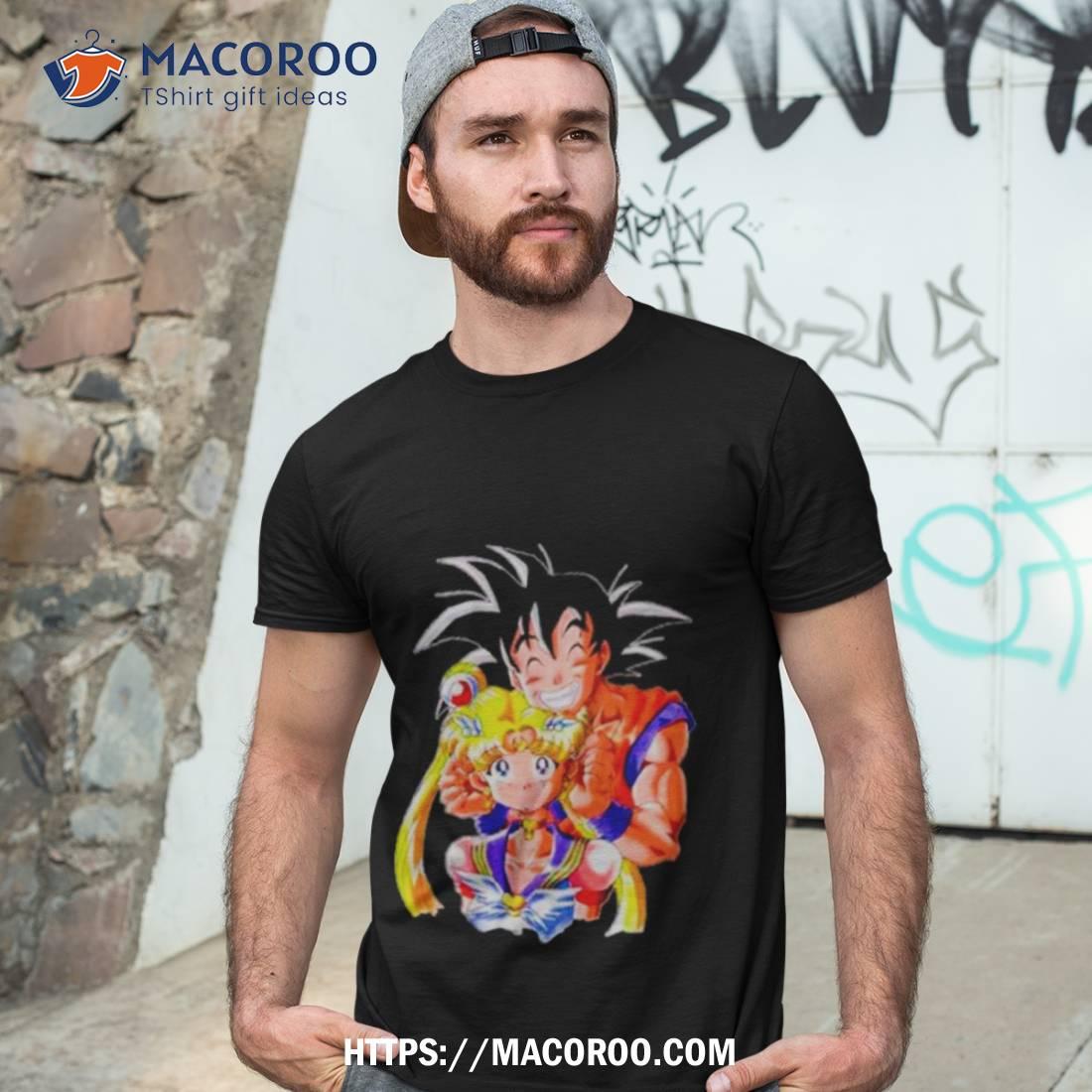 Sailor Moon X Goku Shirt Sailor Moon X Goku Shirt
