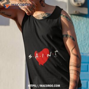 saint michael heart shirt tank top 1