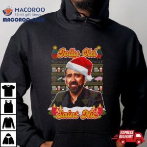 Saint Nic Christmas Nicholas Cage Shirt