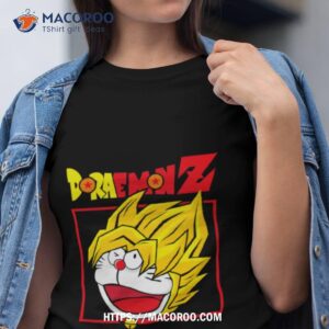 Saiyan Robot Cat Doraemon Shirt