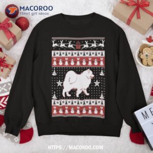 Samoyed Ugly Christmas Sweater Xmas Shirt – Sweatshirt