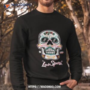 San Antonio Spurs Mitchell And Ness Sugar Skull Hometown Sweatshirt 2 San Antonio Spurs Mitchell And Ness Sugar Skull Hometown Sweat Sweatshirt