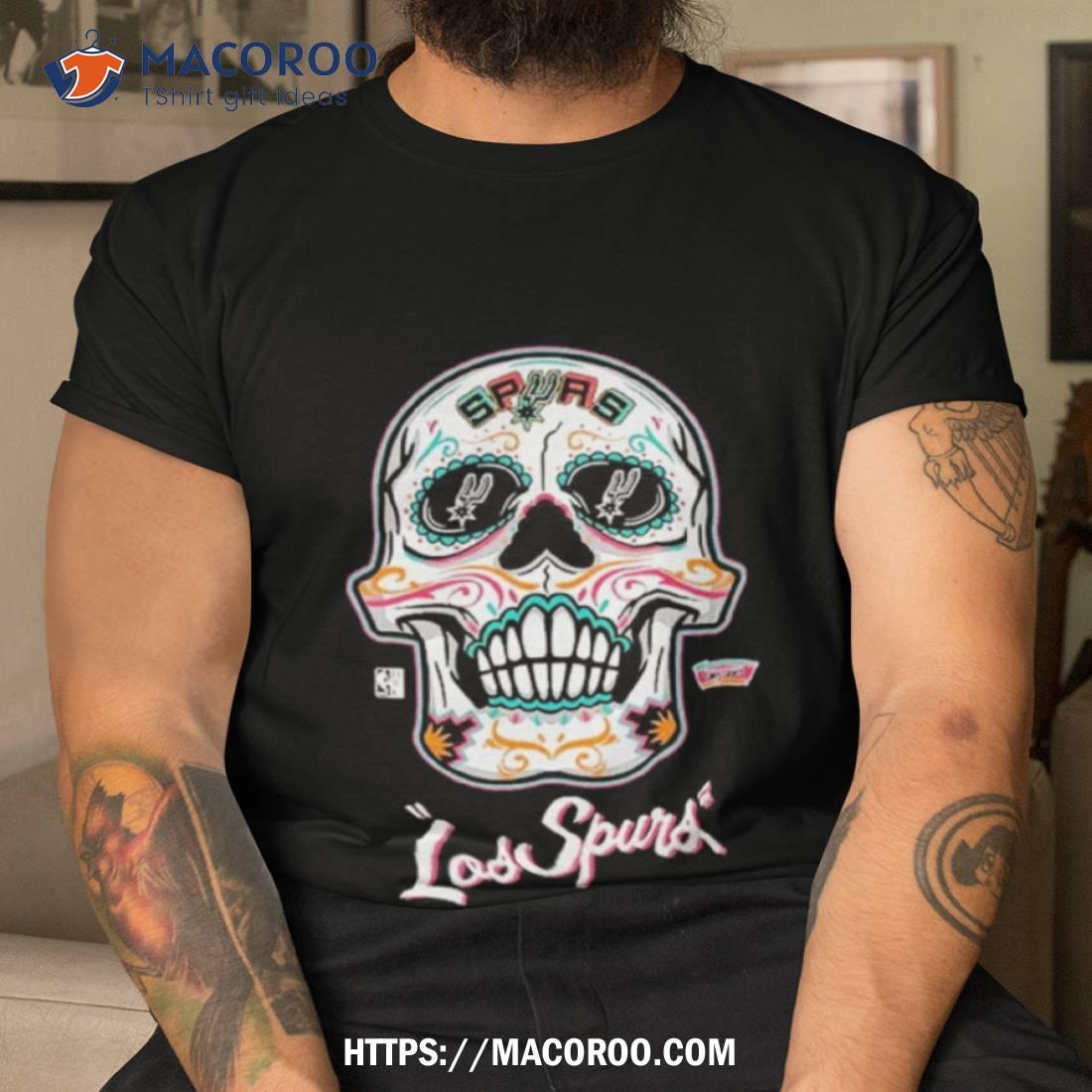 San Antonio Spurs Mitchell And Ness Sugar Skull Hometown Sweatshirt San Antonio Spurs Mitchell And Ness Sugar Skull Hometown Sweatshirt