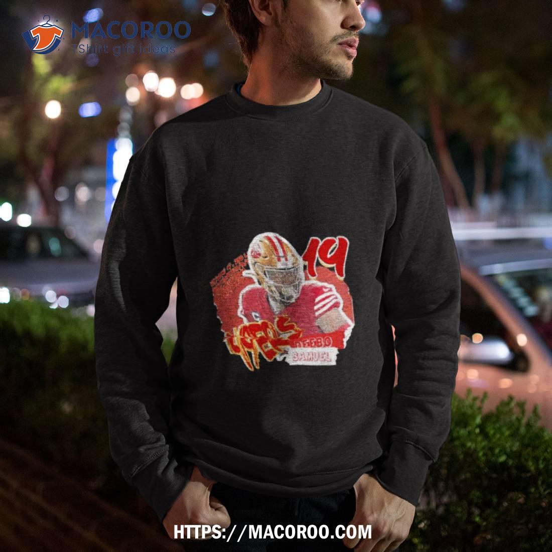 San Francisco 49ers Deebo Samuel Football Paper T Shirt San Francisco 49ers Deebo Samuel Football Paper T Shirt