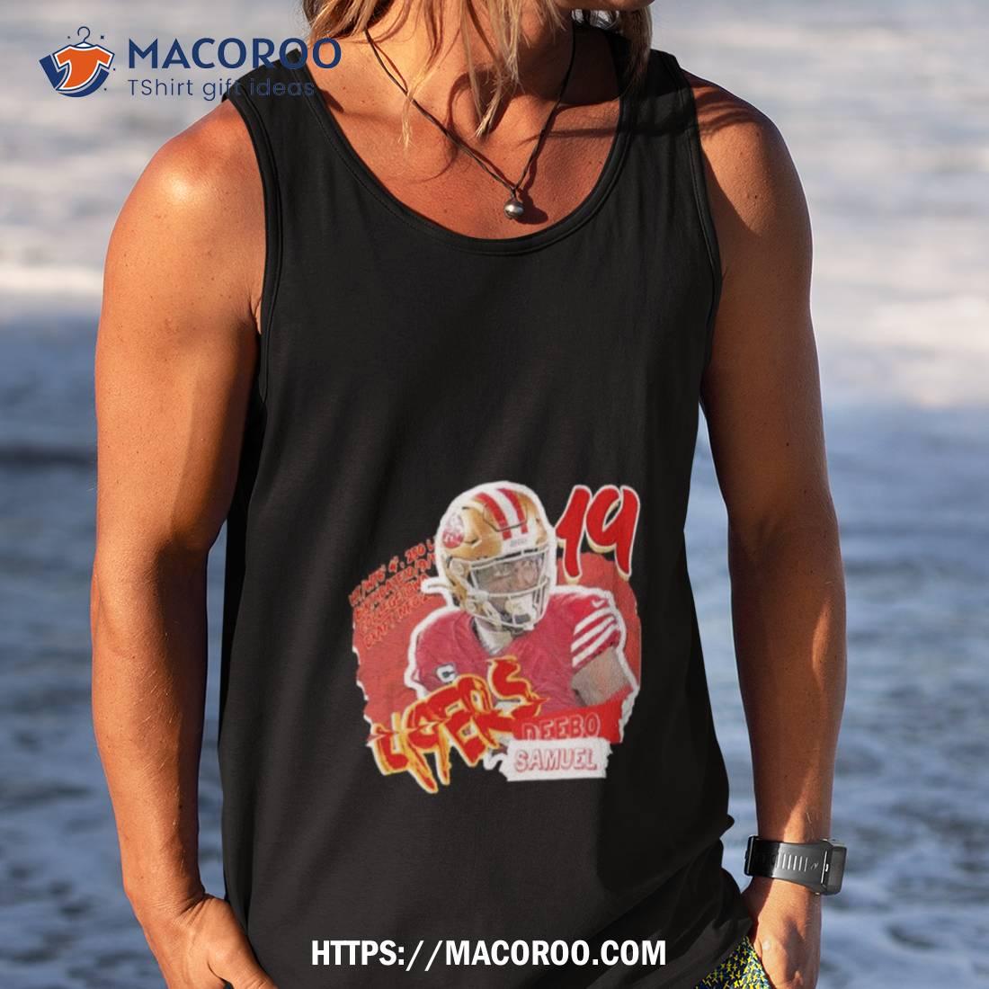 San Francisco 49ers Deebo Samuel Football Paper T Shirt San Francisco 49ers Deebo Samuel Football Paper T Shirt