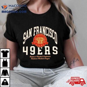 San Francisco 49ers Letterman Classic American Football Conference National Football League Shirt