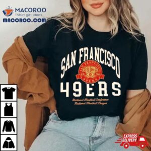 San Francisco Ers Letterman Classic American Football Conference National Football League Tshirt