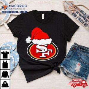 San Francisco Ers Logo Santa Hat Christmas Tshirt