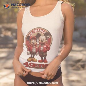 San Francisco 49ers Mickey Mouse Shirt 3 san francisco 49ers mickey mouse shirt tank top 1