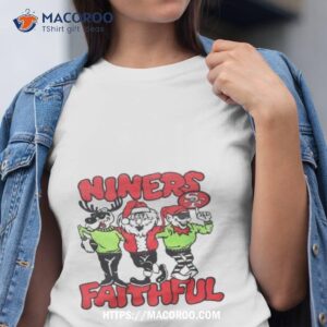 San Francisco 49ers Niners Faithful Christmas T Shirt