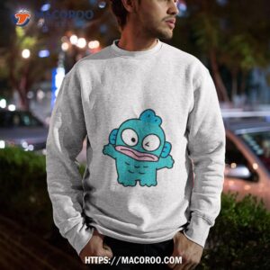 Sanrio Hangyodon Blue Friend Shirt 2 Sanrio Hangyodon Blue Friend Sweatshirt