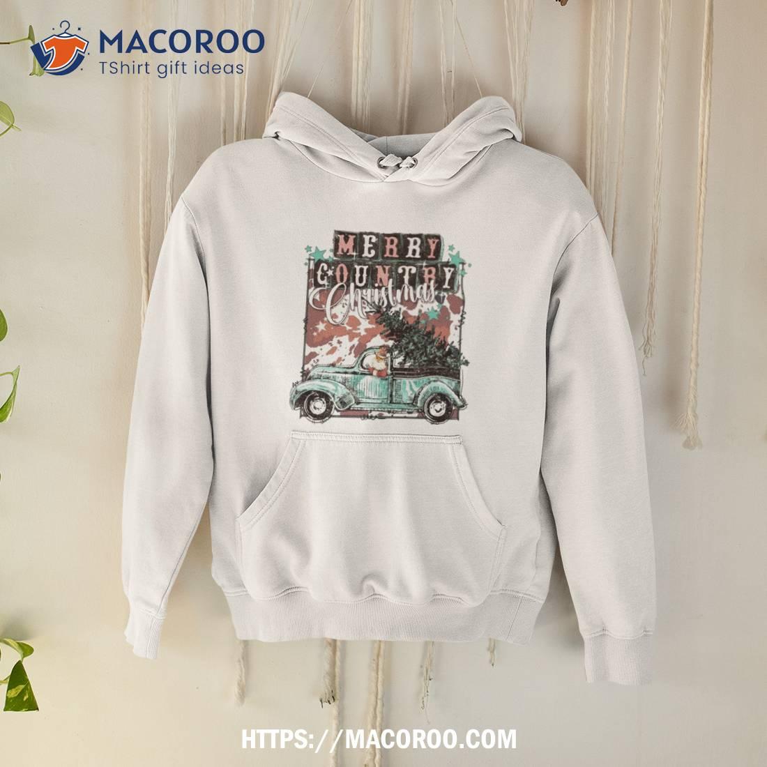 Santa Car Merry Country Christmas Shirt Santa Car Merry Country Christmas Shirt