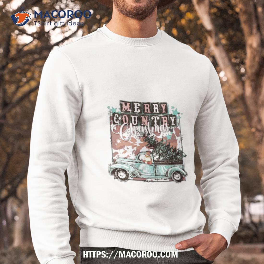 Santa Car Merry Country Christmas Shirt Santa Car Merry Country Christmas Shirt