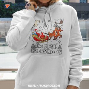 Santa Cats For Everybody Christmas Shirt