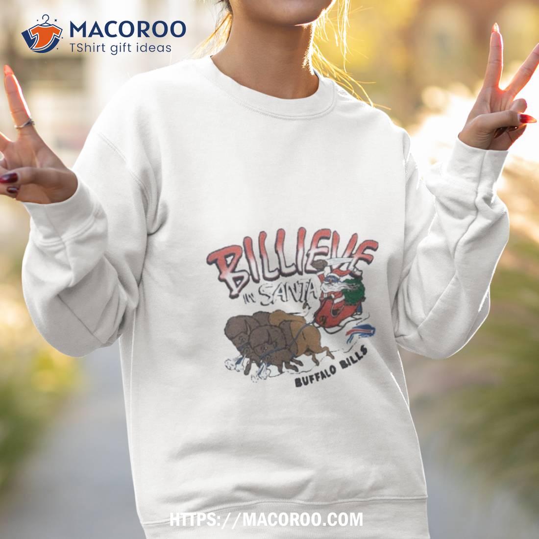 Santa Claus Buffalo Bills Billieve In Santa Christmas T Shirt Santa Claus Buffalo Bills Billieve In Santa Christmas T Shirt