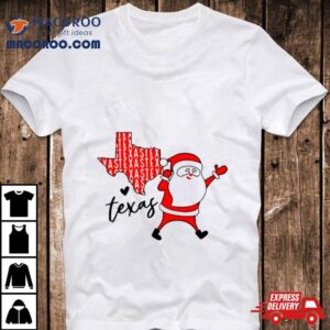 Santa Claus Casual Texas Christmas Shirt 2 Santa Claus Casual Texas Christmas Tshirt