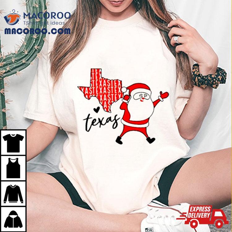 Santa Claus Casual Texas Christmas Shirt Santa Claus Casual Texas Christmas Shirt