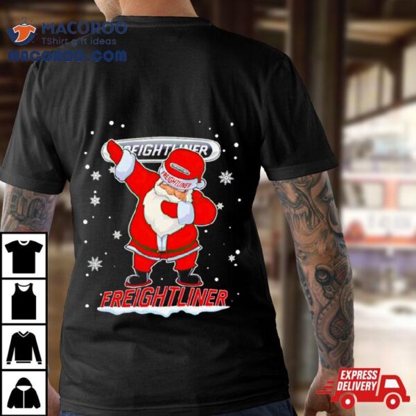 Santa Claus Dabbing Freightliner Christmas Shirt