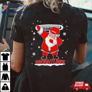 Santa Claus Dabbing Freightliner Christmas Tshirt