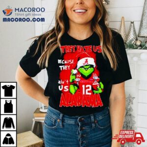 Grinch Alabama Crimson Tide Christmas Shirt