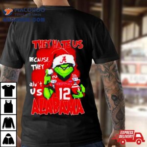 Santa Claus Grinch Alabama Crimson Tide Tshirt