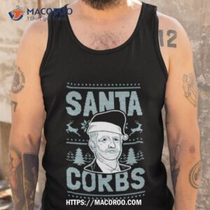 Santa Corbs Christmas Shirt 3 Santa Corbs Christmas Tank Top