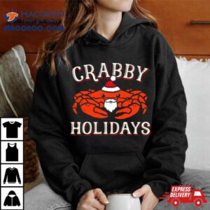 Santa Crabby Holidays Christmas Shirt