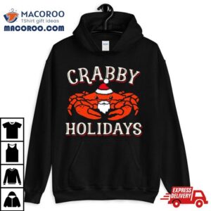 Santa Crabby Holidays Christmas Tshirt