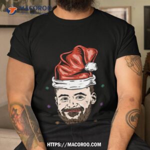 Santa Curry Christmas Pattern Basketball Shirt