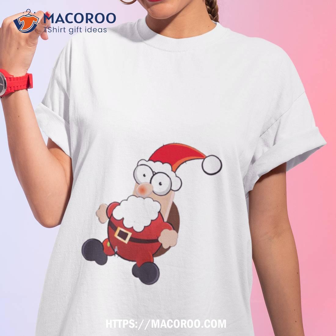 Santa Doll Illustration Shirt Santa Doll Illustration Shirt