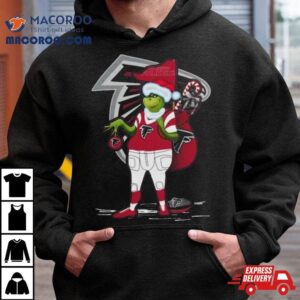 Santa Grinch Atlanta Falcons Christmas 2023 Shirt